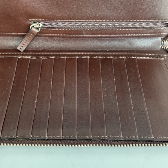 CAPORICCI REAL Alligator brown card holder - Picture 9 of 15